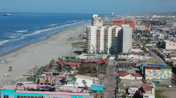 Rosarito Ensenada Bike Ride. Rosarito Beach